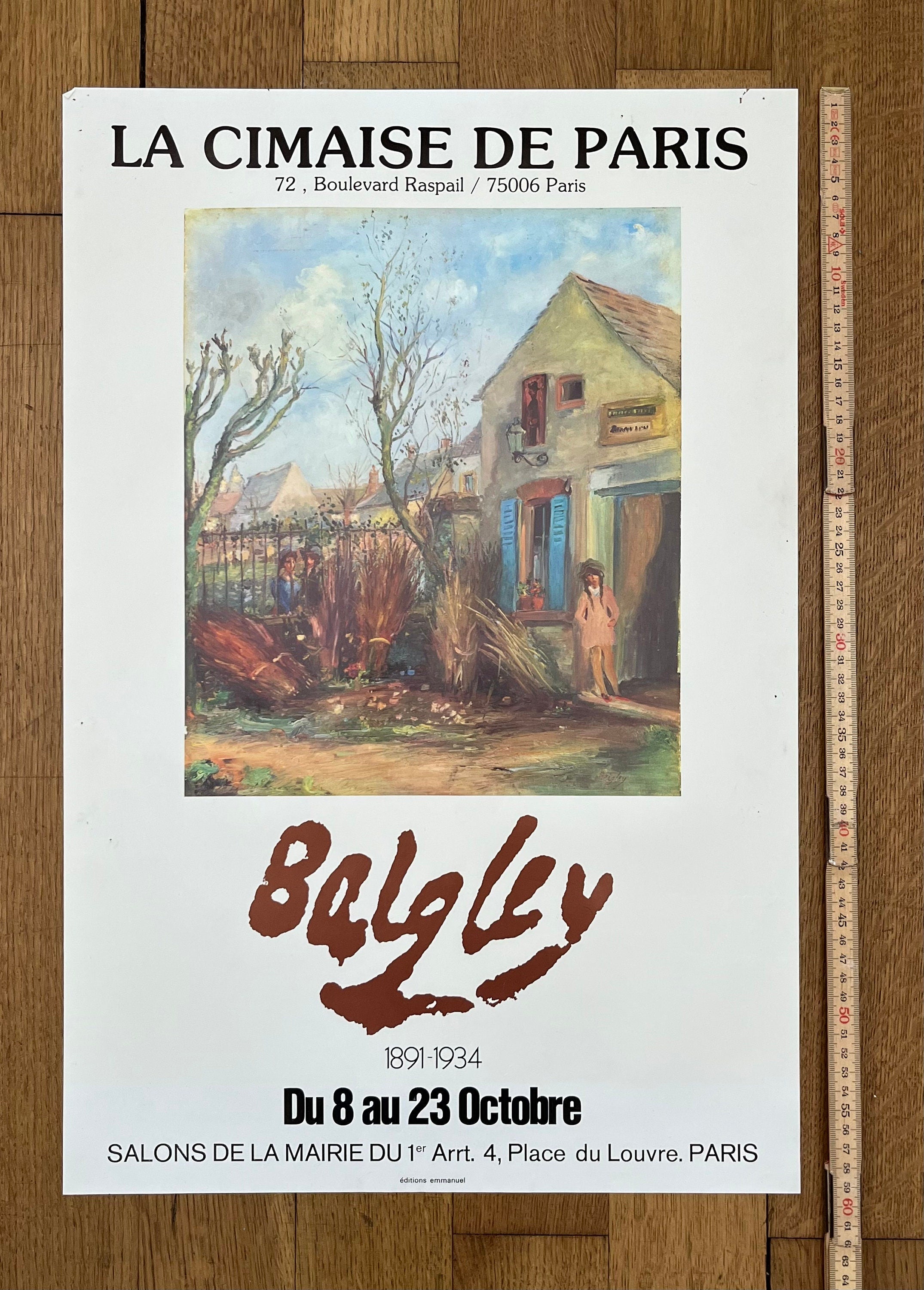Jacob Balgley Kunstausstellung Poster – 40×60 cm