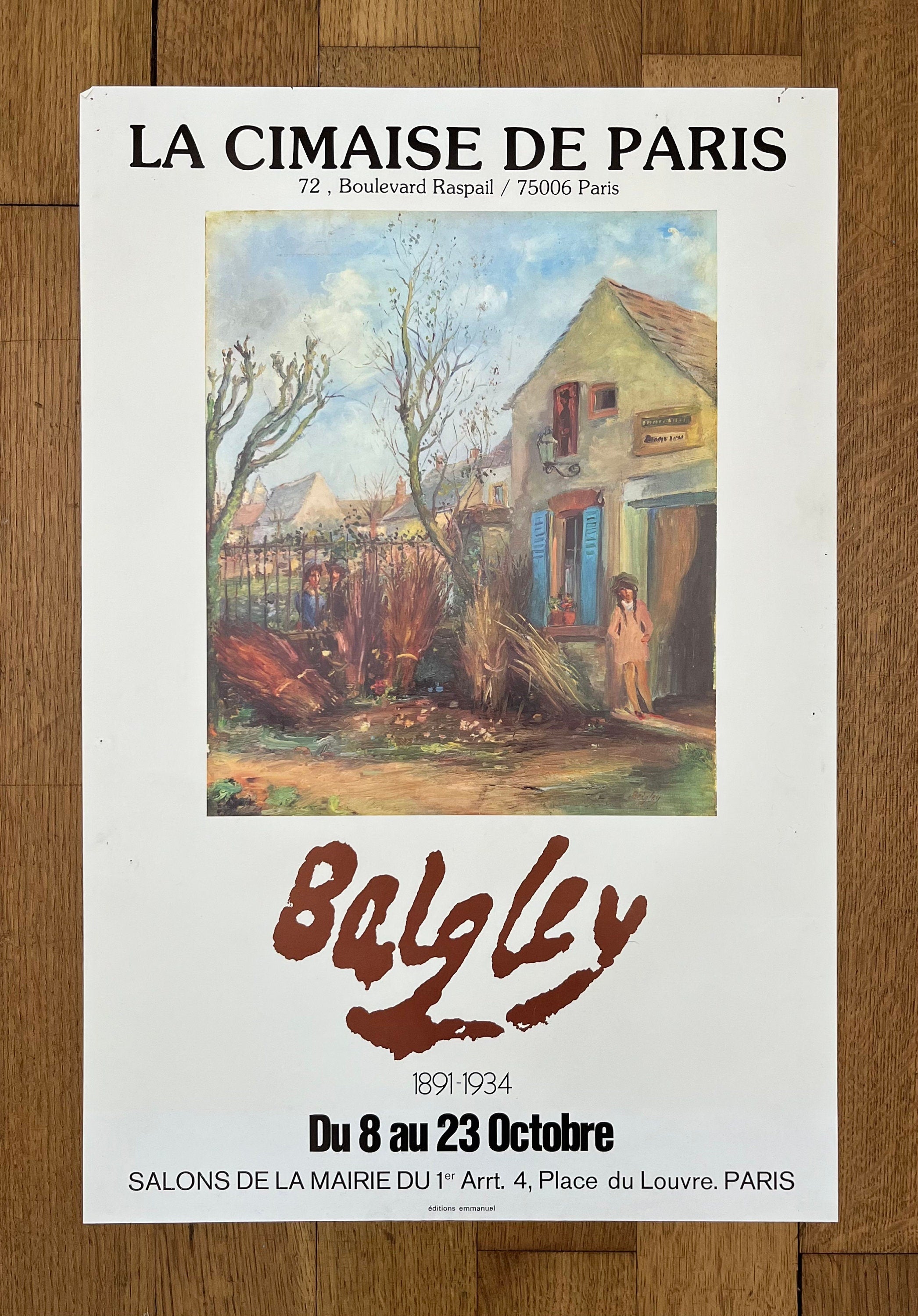 Jacob Balgley Kunstausstellung Poster – 40×60 cm