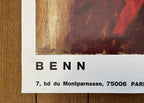 Bencjon "Benn" Rabinowicz original art poster - 19.7"×25.2" (50×64cm)
