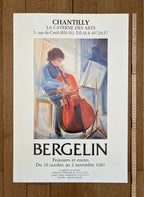 Éliane Bergelin art exhibition poster - 16.5"×24.4" (42×62cm)