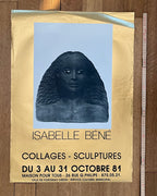 Isabelle Béné art exhibition poster - 19.7"×27.6" (50×70cm)