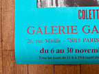 Colette Beleys art exhibition poster - 16.5"×23.6" (42×60cm)