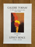 Litkey Bence Kunstausstellung Plakat - 43×61 cm (16,9"×24,0")
