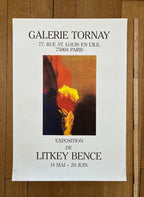 Litkey Bence Kunstausstellung Plakat - 43×61 cm (16,9"×24,0")