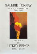 Litkey Bence Kunstausstellung Plakat - 43×61 cm (16,9"×24,0")