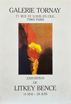 Litkey Bence Kunstausstellung Plakat - 43×61 cm (16,9"×24,0")