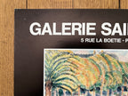 Pierre Savigny de Belay art exhibition poster - 17.3"×23.6" (44×60cm)