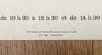 Guy de Barbot original art poster - 17.3"×22.0" (44×56cm)