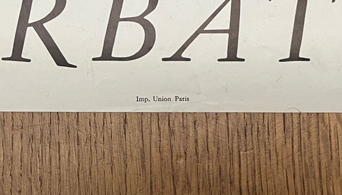 Barbâtre art poster - 12.6"×24.8" (32×63cm)