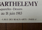 Gerard Barthelemy original art poster - 18.3"×25.4" (46.5×64.5cm)