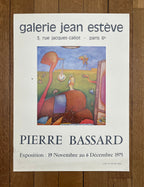Pierre Bassard original art poster - 15.9"×21.7" (40.5×55cm)