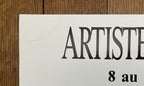 Artistes Francais (Grand Palais) original art poster - 15.7"×23.6" (40×60cm)