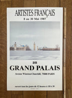 Artistes Francais (Grand Palais) original art poster - 15.7"×23.6" (40×60cm)