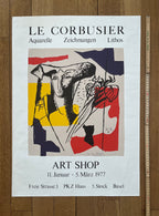 Le Corbusier Original Kunstplakat – 49,8×70 cm