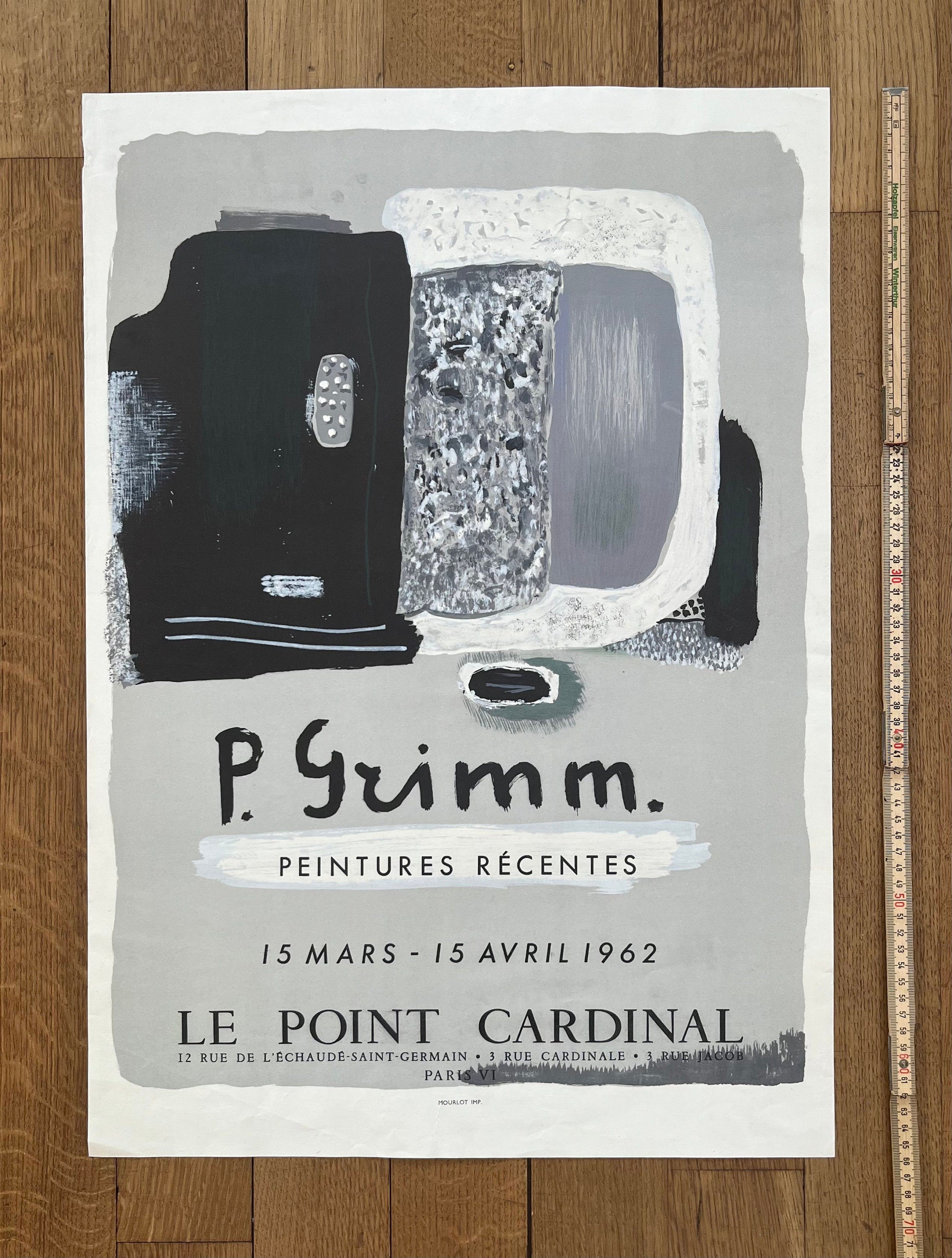 Pierre Grimm Original-Kunstposter – 46,5×66,3 cm