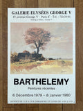 Gerard Barthelemy original art poster - 19.3"×27.2" (49×69cm)
