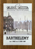 Gerard Barthelemy original art poster - 19.3"×27.2" (49×69cm)