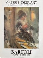 Bartoli original art poster - 19.2"×26.1" (48.7×66.3cm)