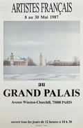Artistes Francais (Grand Palais) original art poster - 15.7"×23.6" (40×60cm)