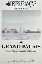 Artistes Francais (Grand Palais) original art poster - 15.7"×23.6" (40×60cm)