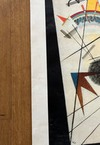 Kandinsky Original Kunstdruck-Ausstellungsplakat - 90,5×128cm