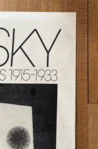 Kandinsky Original Kunstdruck-Ausstellungsplakat - 90,5×128cm