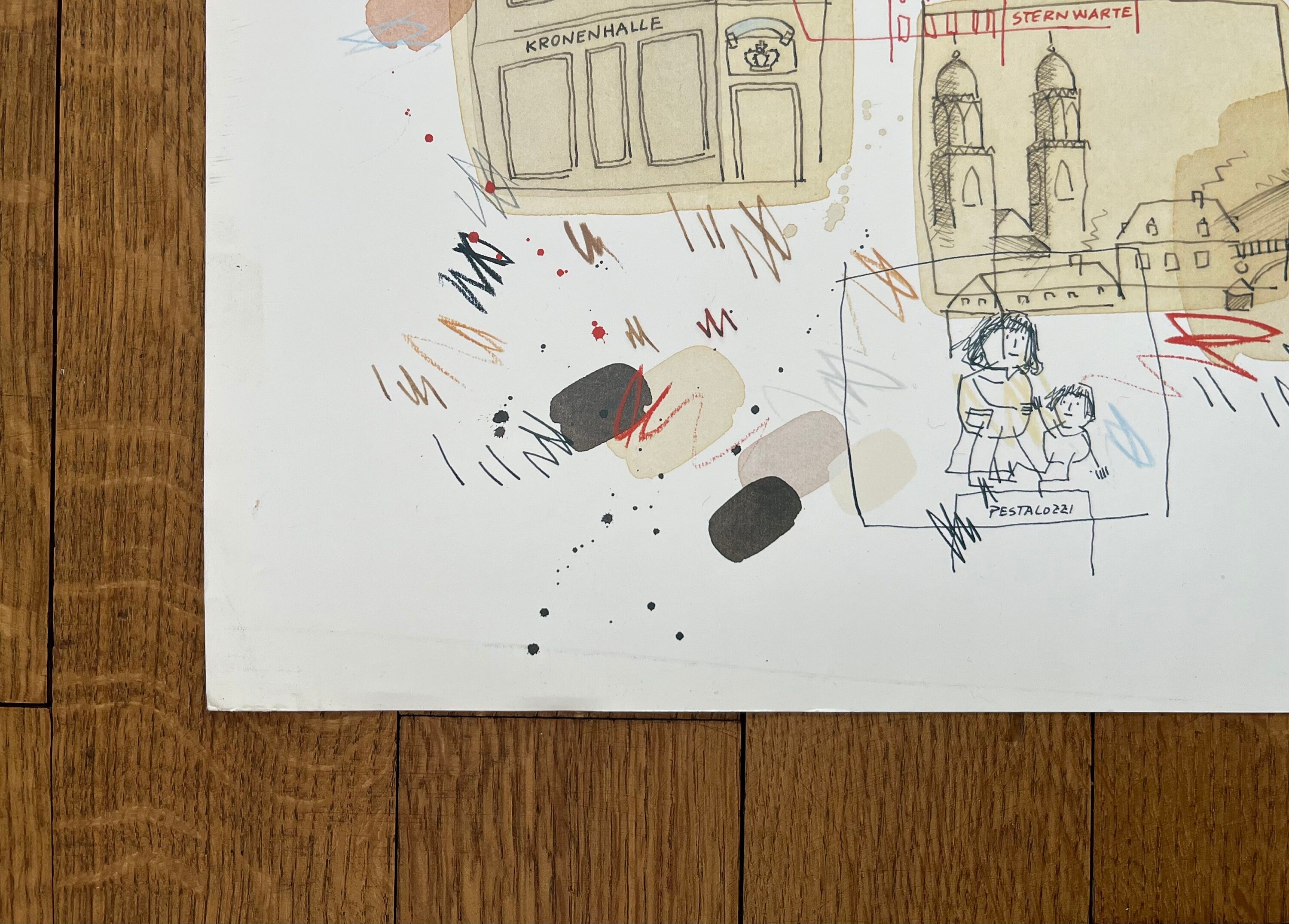 Wilhelm Schlote Original-Kunstdruckplakat – 70×100 cm