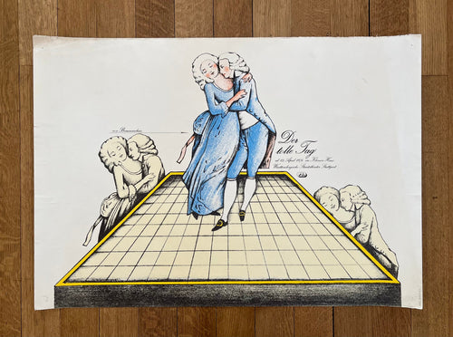 Beaumarchais art poster - 33.1"×23.2" (84×59cm)