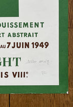 Hans Arp Kunstausstellung Poster – 47 × 64 cm (18.5" × 25.2")