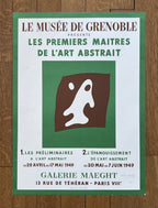 Hans Arp Kunstausstellung Poster – 47 × 64 cm (18.5" × 25.2")