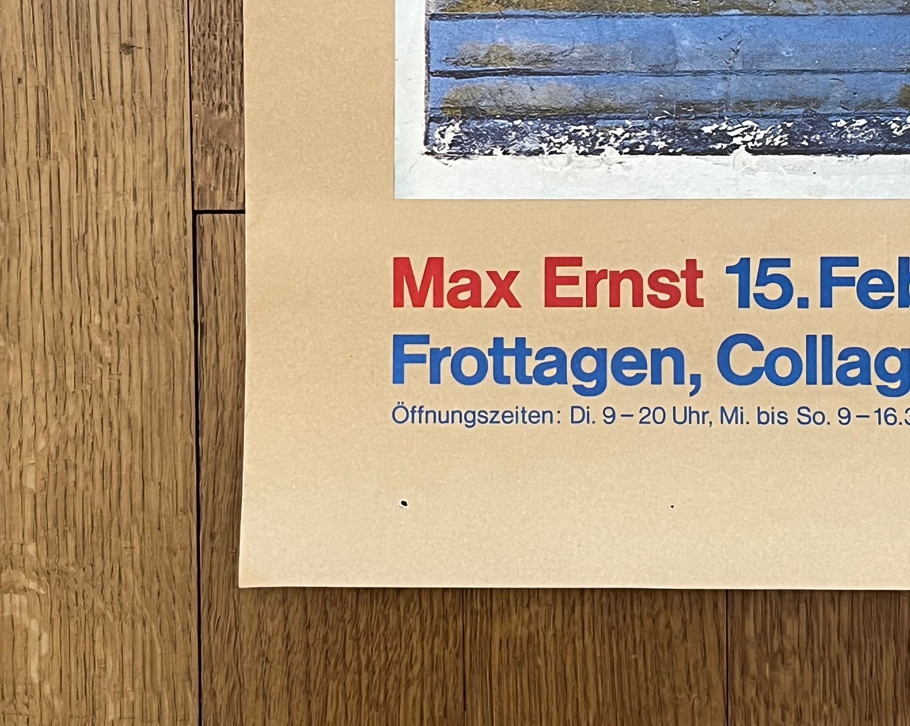 Max Ernst Original-Kunstdruckplakat - 60×84 cm