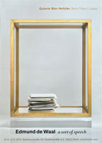 Edmund de Waal art poster - 23.4"×32.9" (59.5×83.5cm)