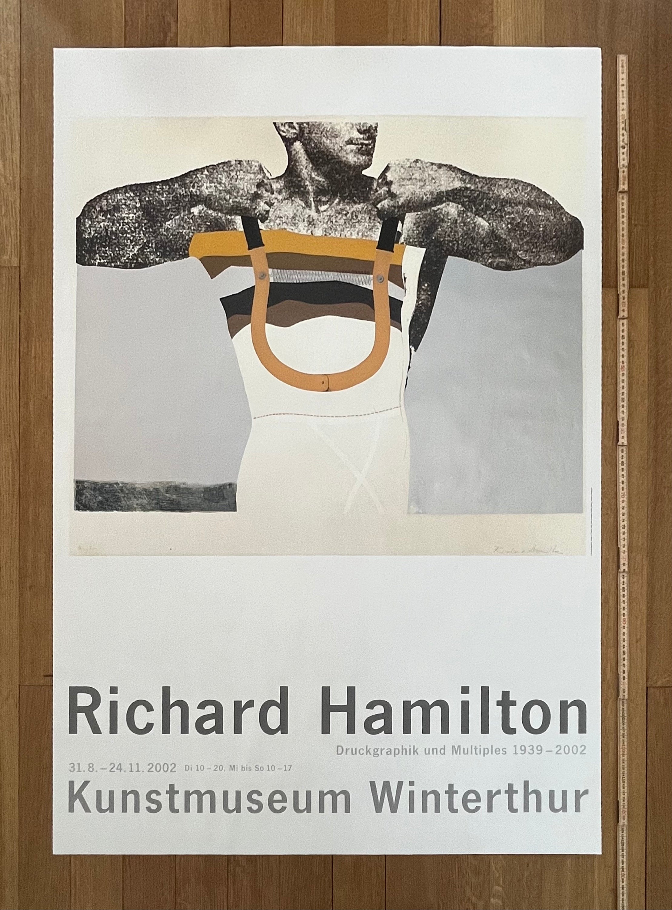 Richard Hamilton Kunstplakat handsigniert - 35.6"×50.4" (90.5×128cm)
