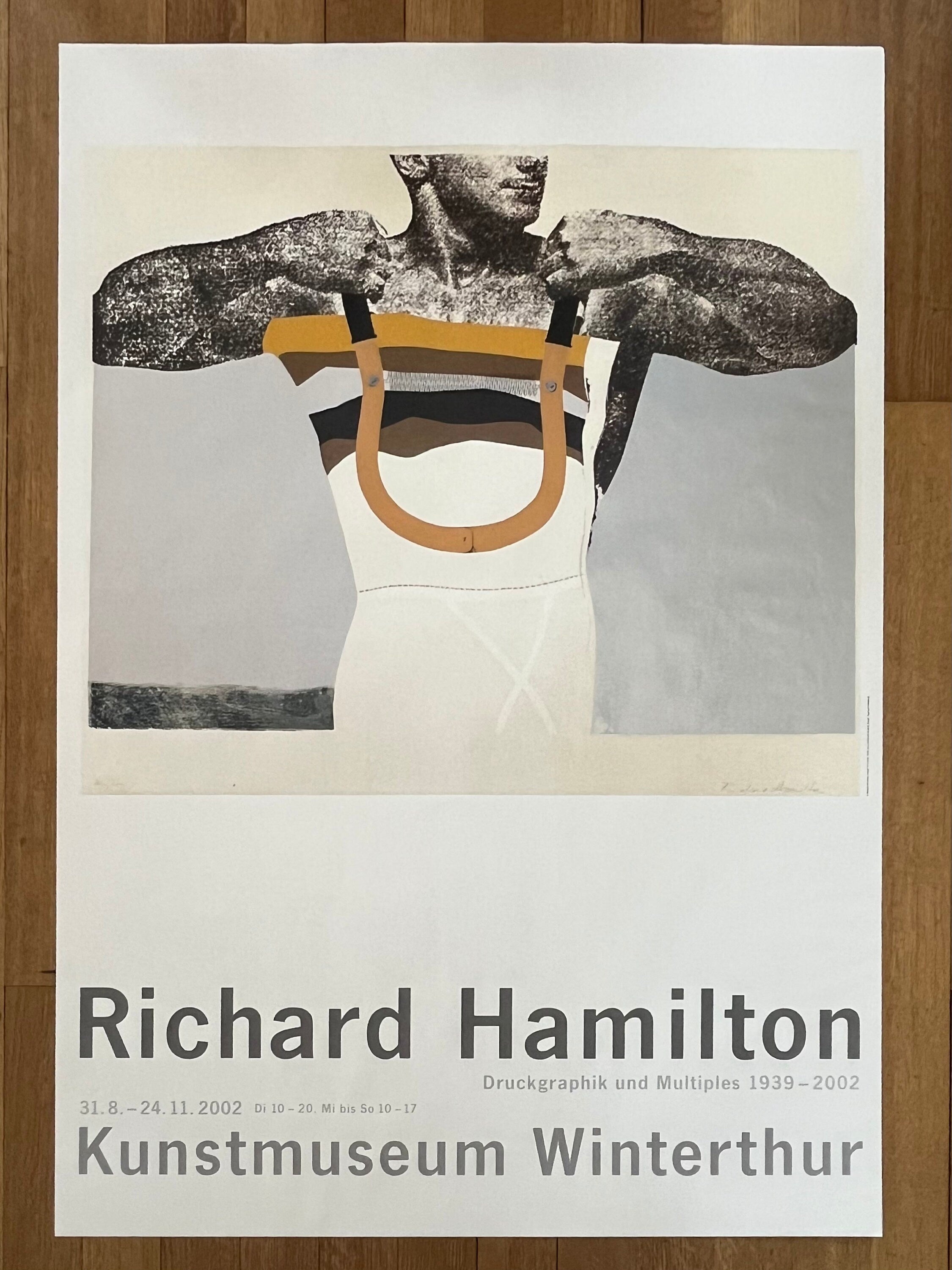Richard Hamilton Kunstplakat handsigniert - 35.6"×50.4" (90.5×128cm)