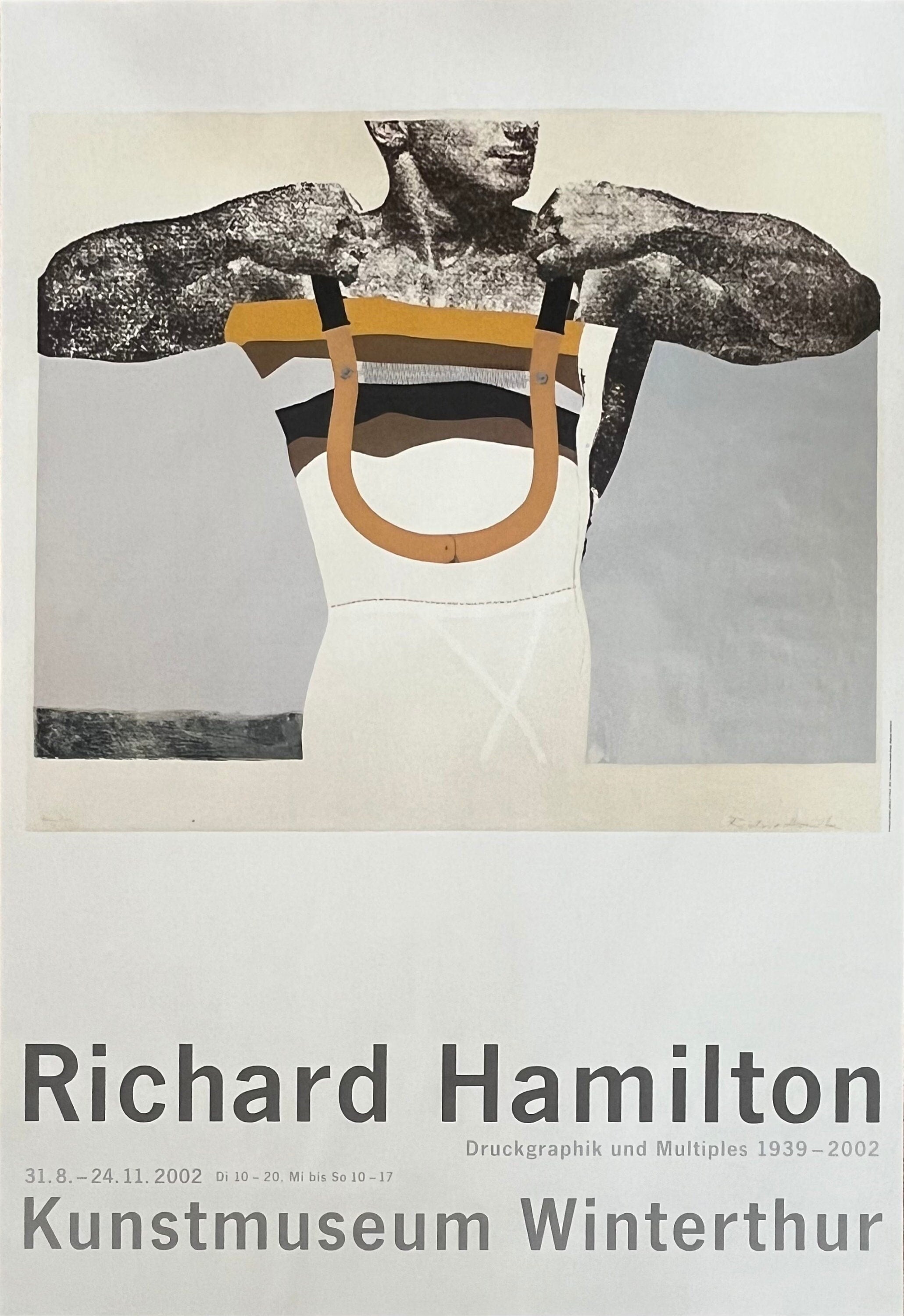 Richard Hamilton Kunstplakat handsigniert - 35.6"×50.4" (90.5×128cm)
