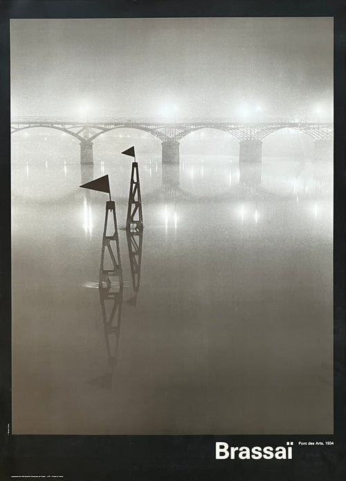 Brassaï original art poster - 25.6"×35.4" (65×90cm)