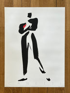 Michel Canetti original art poster - 23.6"×31.5" (60×80cm)