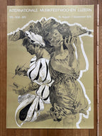 Hans Erni Luzern original music poster - 35.6"×50.4" (90.5×128cm)