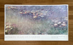 Claude Monet original art poster - 49.0"×27.6" (124.5×70cm)