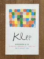Paul Klee original art poster - 19.7"×29.3" (50×74.5cm)