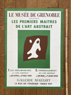 Hans Arp Kunstausstellung Poster – 47 × 64 cm (18.5" × 25.2")