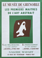 Hans Arp Kunstausstellung Poster – 47 × 64 cm (18.5" × 25.2")