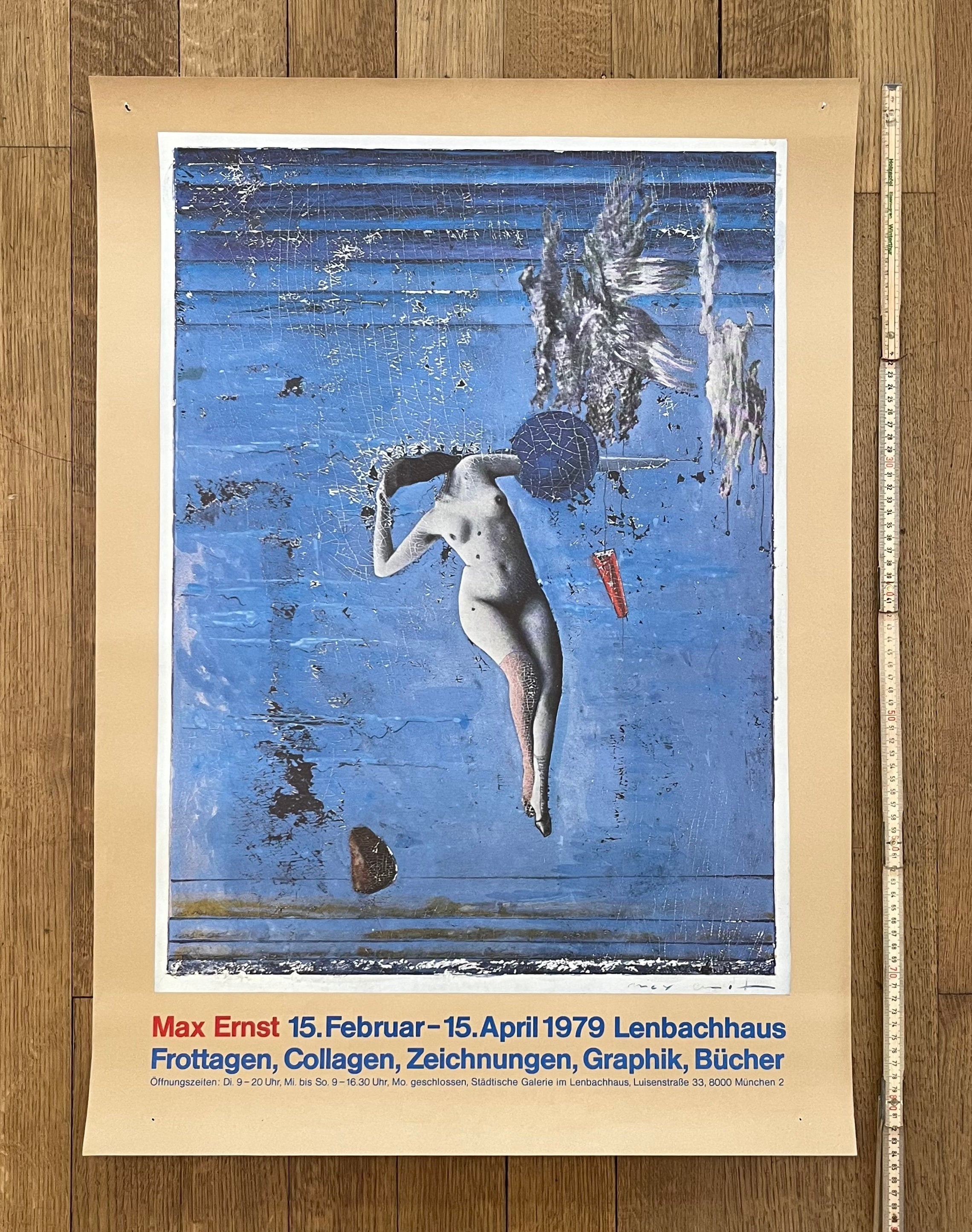 Max Ernst Original-Kunstdruckplakat - 60×84 cm