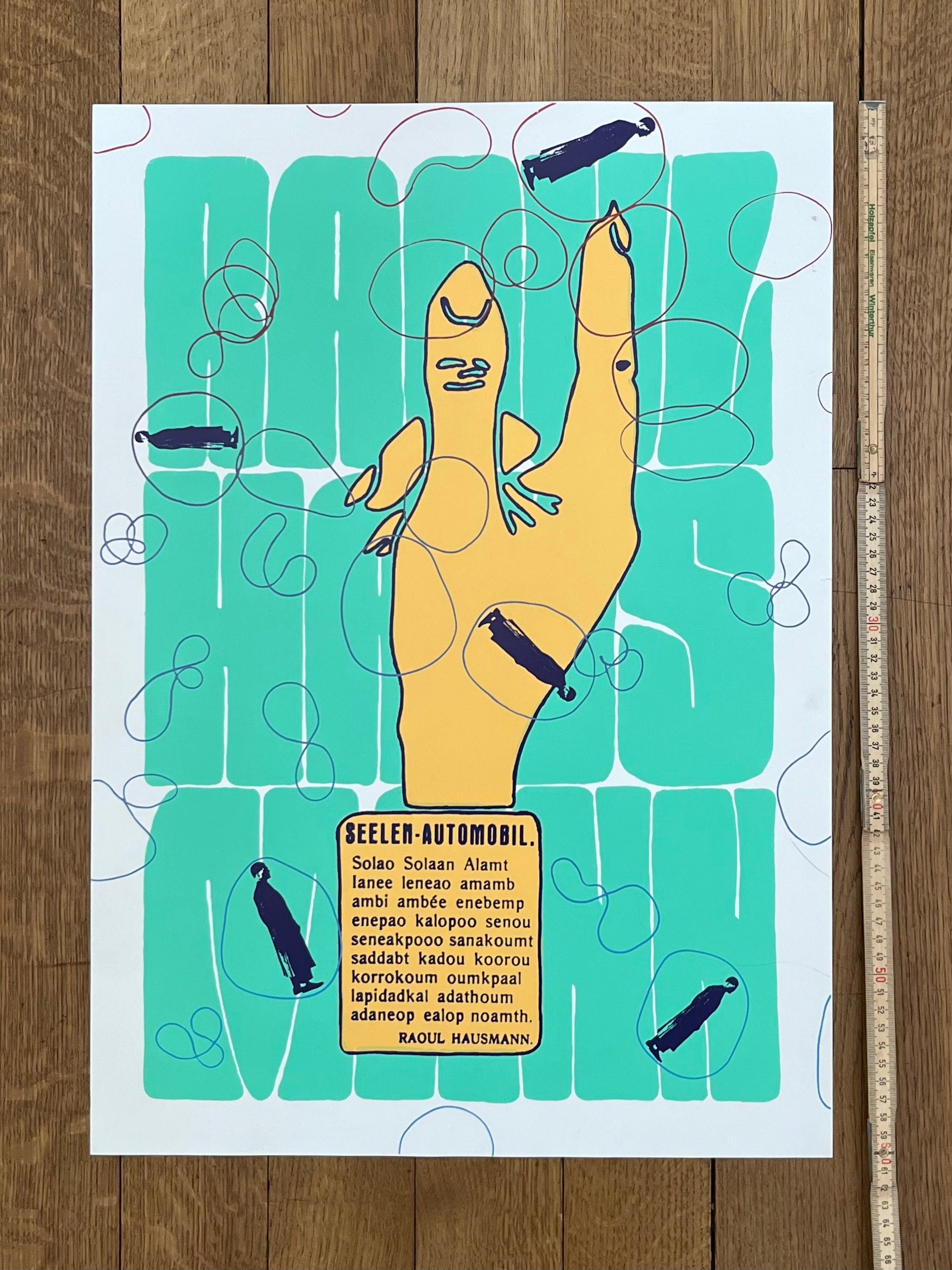 Raoul Hausmann Kunstdruck – 43×61 cm (16,9"×24,0")