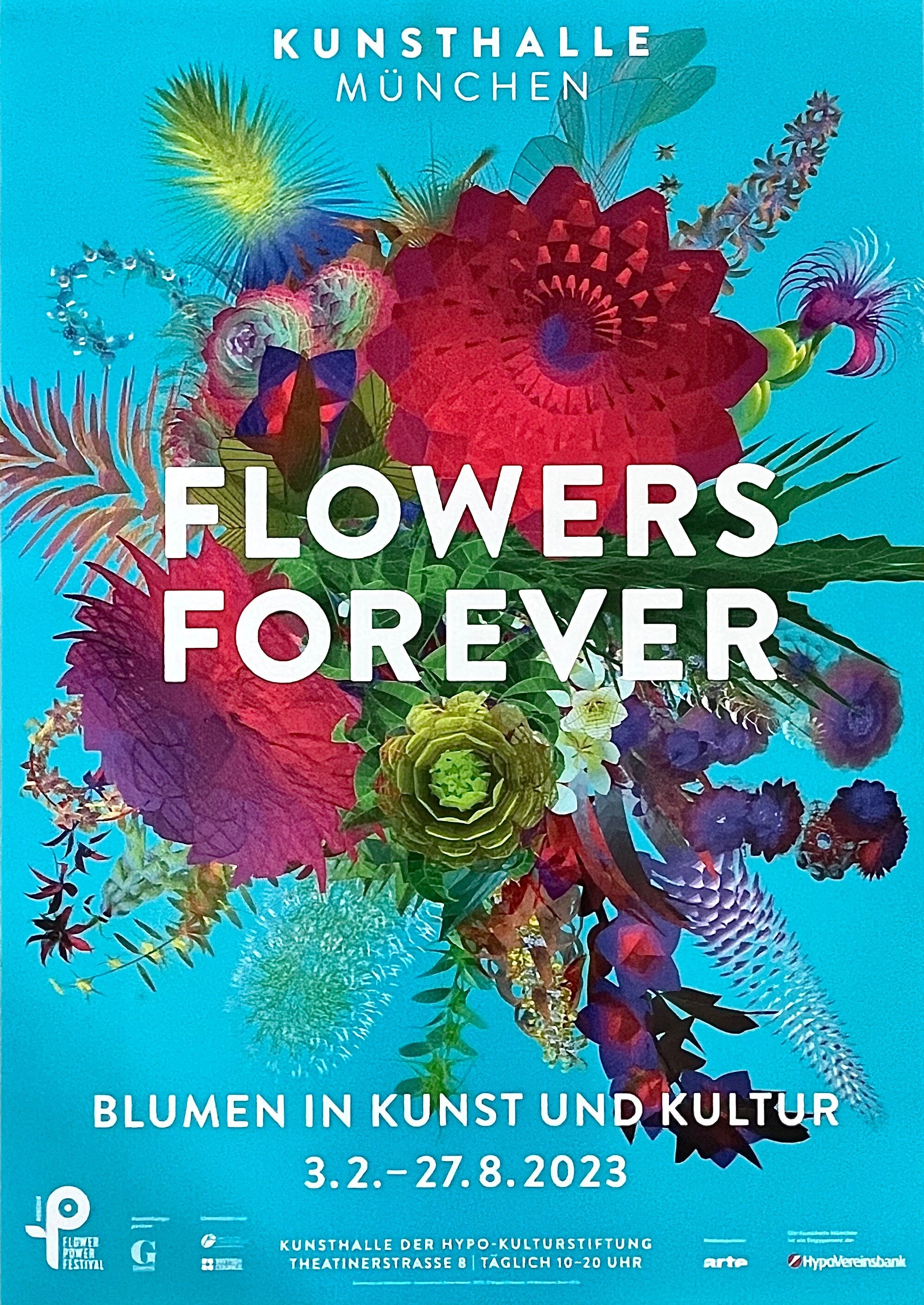 Flower Forever Original Kunstposter - 59.5×84cm
