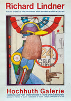Richard Lindner Original-Plakat zur Kunstausstellung Pop Art – 24.7"×34.4" (62.8×87.5cm)