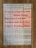 Helmut Federle art exhibition poster - 35.2"×50.4" (89.5×128cm)