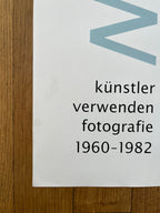 Bruce Nauman original art poster - 35.2"×50.4" (89.5×128cm)