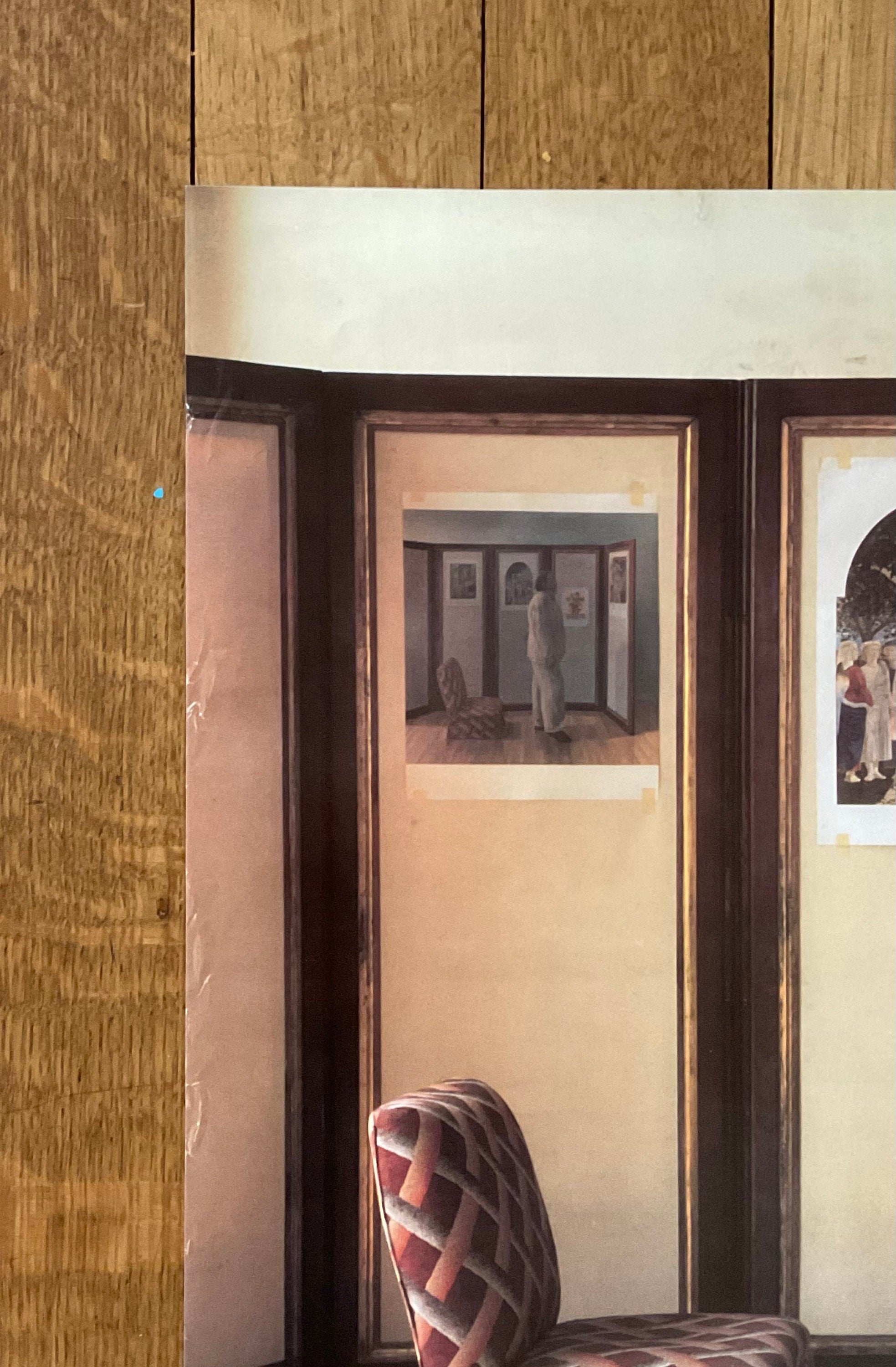 David Hockney original art poster - 20.1"×29.9" (51×76cm)