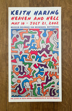 Keith Haring Original-Kunstplakat – 19×32 cm